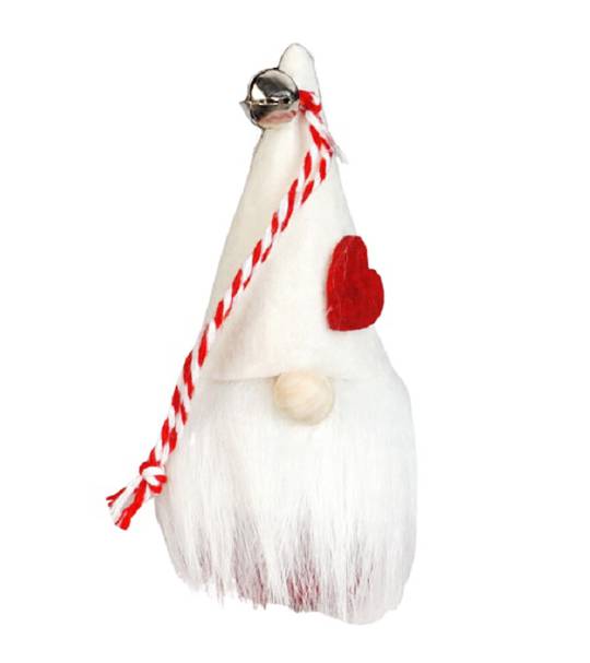 Alpine Santa, White Hat, White Beard 6cm *ETA Nov